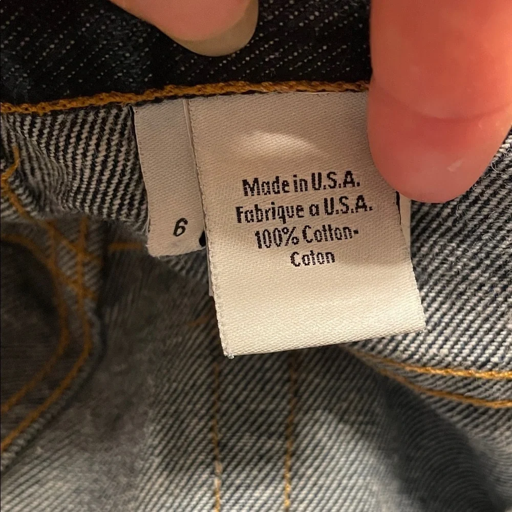 Calvin Klein Vintage High Waisted Mom Jeans 6